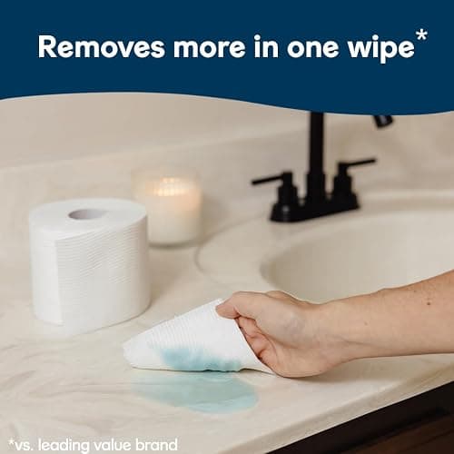 Cottonelle Ultra Clean Toilet Paper with Active CleaningRipples Texture, Strong Bath Tissue, 24 Family Mega Rolls = 132 Regular Rolls (4 Packs of 6) thumbnail 5