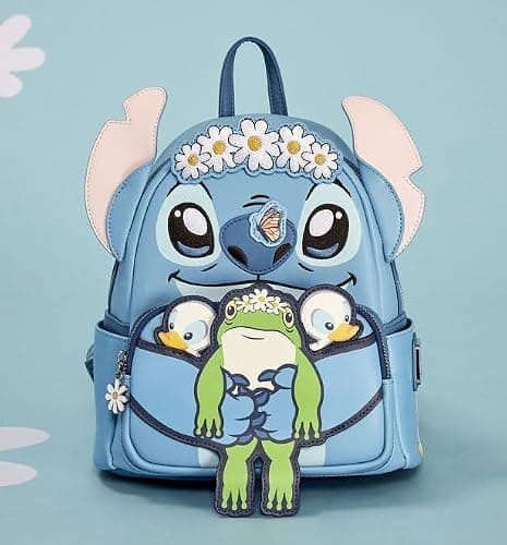 Loungefly Disney Lilo & Stitch Springtime Daisy Mini Backpack Standard thumbnail 8
