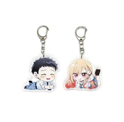 EBTY DREAMS Inc. - Set of 2 My Dress Up Darling Acrylic Keychain Marin Kitagawa, Wakana Gojou v1 - Image 1