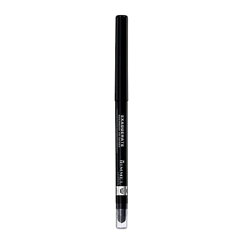 Rimmel London - Exaggerate Waterproof Eye Definer, built-in smudger & sharpener, creamy matte finish, Up to 10H, long-lasting, 100% Cruelty-Free, Black - 261 (Uncarded) thumbnail 2