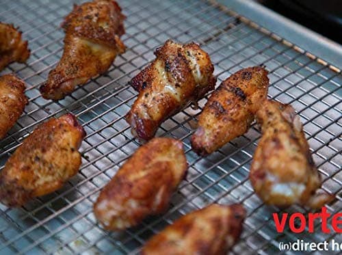 VORTEX (IN) DIRECT HEAT for Charcoal Grills, Medium Size - For Weber Kettle 22 26.75 WSM Smokey Mountain XL Kamado XL Big Green Egg thumbnail 5