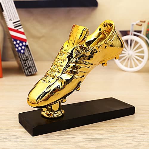 Yiwoop Golden Boot Glove Trophy Award Shoes Replica The Best Player Trophy Cup Fans Souvenir Collectibles thumbnail 3