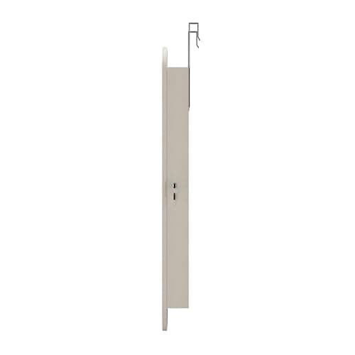 Noeko Jewelry Cabinet Wall/Door Mounted, Jewelry Armoire Organizer, 3.7 x 14.5 x 47.2 Inches Lockable Storage Cabinet, Interior Lighted Mirror, Gift Idea, White thumbnail 7