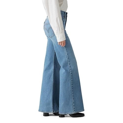 Levi's Womens Ribcage Bell Bottom Jeans thumbnail 2