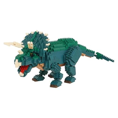 nanoblock - Dinosaurs - Dinosaur Deluxe Edition Triceratops, Advanced Hobby Series Building Kit - Image 1