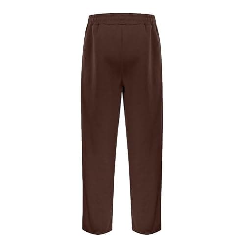 Baggy Sweatpants Men Wide Leg Sweats Pants Loose Cotton Open Bottom Joggers with Pockets Y2k Tall Trousers Streetwear thumbnail 6