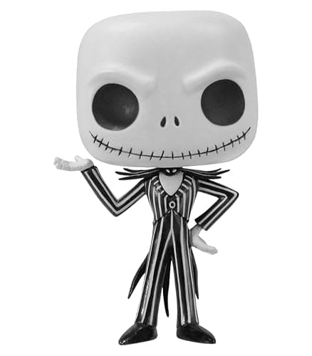 Tim Burton Jack Skellington #15 Facsimile Signed Reprint Laser Autographed Funko POP! Movies NBC Nightmare Before Christmas Figurine with Protector Case thumbnail 2