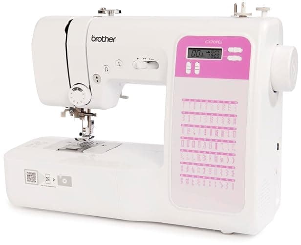 Brother CX70PES (Nuovo Modello) - Macchina da Cucire Elettronica con 70 Punti Cucito, Infila Ago Automatico, Facile da Usare, Doppia Alzata del Piedino per Tessuti Spessi, Braccio Libero - Image 1