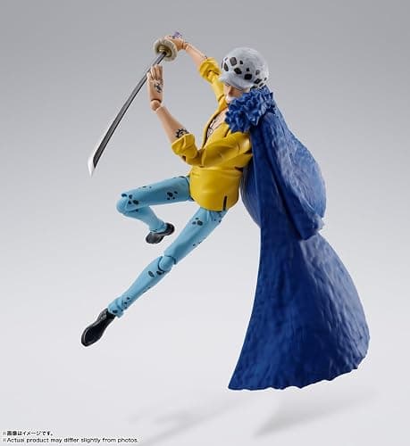 TAMASHII NATIONS - One Piece - Trafalgar Law -The Raid on Onigashima- S.H.Figuarts Action Figure | One Piece 6 Inch Action Figure S.H. Figuarts - Trafalgar Law thumbnail 9