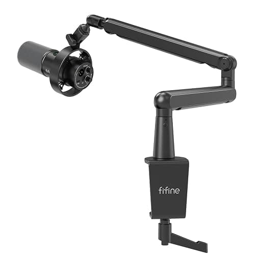 FIFINE K688 + Low Profile Boom Arm - Image 1
