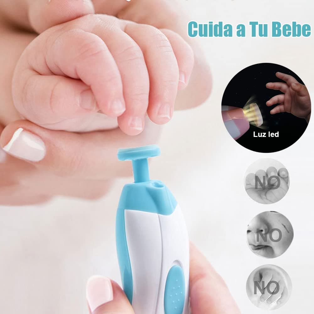 DQST Lima de Uñas Bebe, Juego Cortaúñas Bebe, Protege Mejor al Bebé de Daños en Las Uñas. Adecuado para Niños y Adultos. (Azul) - Azul thumbnail 5