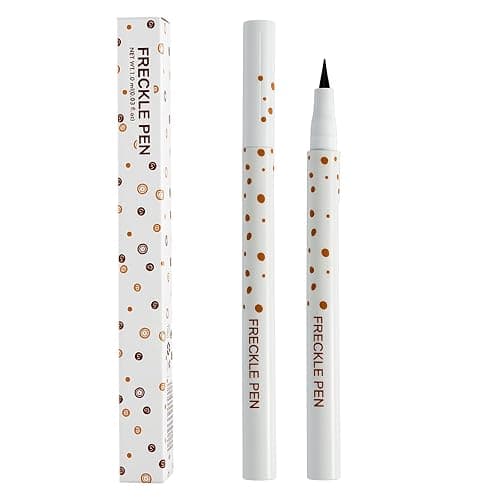 Melsintern Freckle Pen for Face Waterproof Long Lasting - Natural Faux Freckles Makeup Pen with Precision Tip, Vegan and Cruelty Free, Light Brown for Daily Use and Special Occasions - Image 1