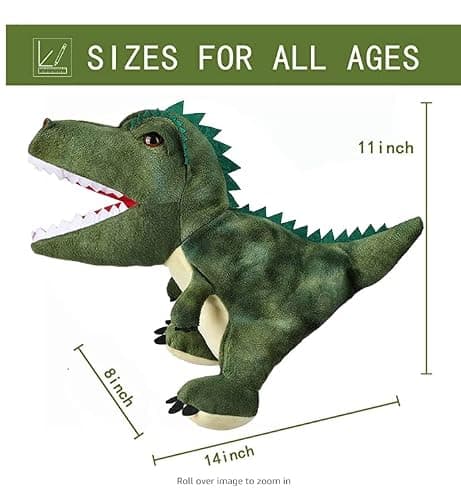 Puppet Hand Puppets Puppets for Kids, Dinosaur Hand Puppe ts Dinosaur Toys Plush Puppet Stuffed Hand P uppet Dinosaur Toy,Puppet Story Toys Dinosaur Puppets Dinosaur to ys for Kids thumbnail 3