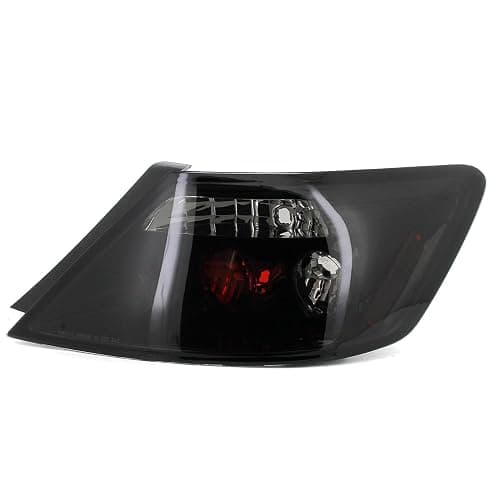 SPEC-D TUNING Black Smoke Tail Lights Compatible with 2006-2011 Honda Civic Coupe 2 Door, Left + Right Pair Assembly thumbnail 5