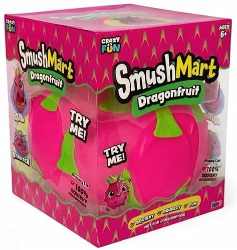 Smush Mart Dragon Fruit Scented Squishy Toy - Image 1