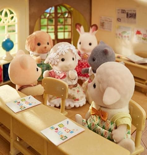 Calico Critters Sheep Family, Set of 4 Collectible Doll Figures thumbnail 7