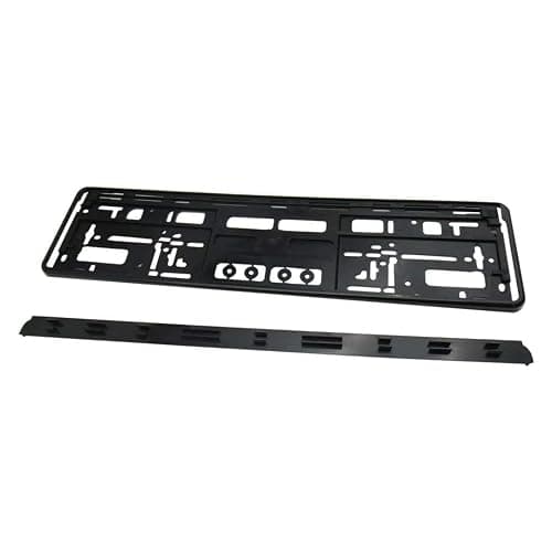 Great Universal Euro License Plate Tag Holder Mount Adapter Bumper Frame Bracket thumbnail 3