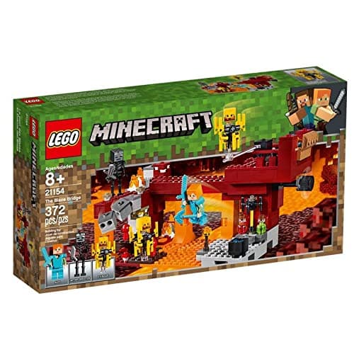 LEGO Minecraft The Blaze Bridge 21154 Building Kit (370 Pieces) thumbnail 3
