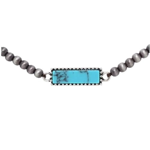 PammyJ Western Style Choker Necklace,13" + 3" ext thumbnail 2