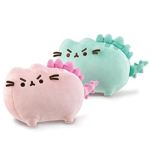 Aurora, 61587, Pink Pusheenosaurus 9.5In, Soft Toy, Pink thumbnail 7