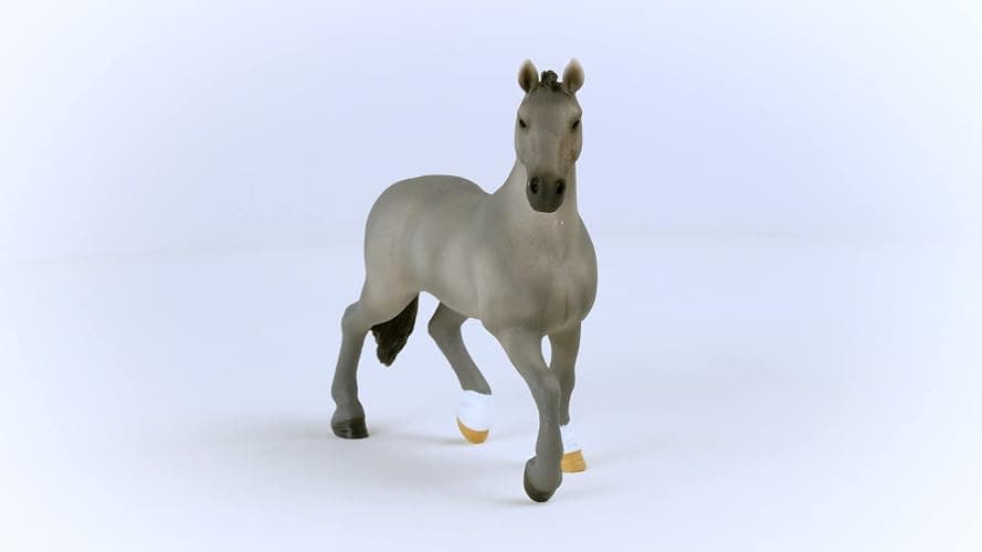 Schleich Horse Club Cheval de Selle Francais Stallion Horse Figurine - Authentic and Educational Toy Figure, Fun and Imaginative Play for Boys and Girls, Gift for Kids Ages 5+ thumbnail 3