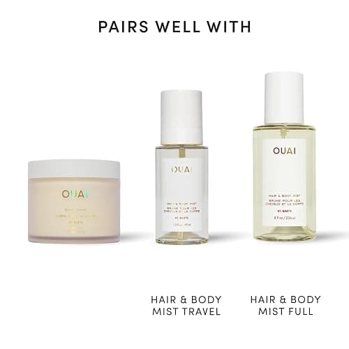 OUAI Body Cream, St. Barts - Hydrating Whipped Body Cream with Cupuaçu Butter, Coconut Oil and Squalane - Softens Skin and Delivers Healthy-Looking Glow - Sulfate-Free Skin Care (7.5 Oz) thumbnail 7