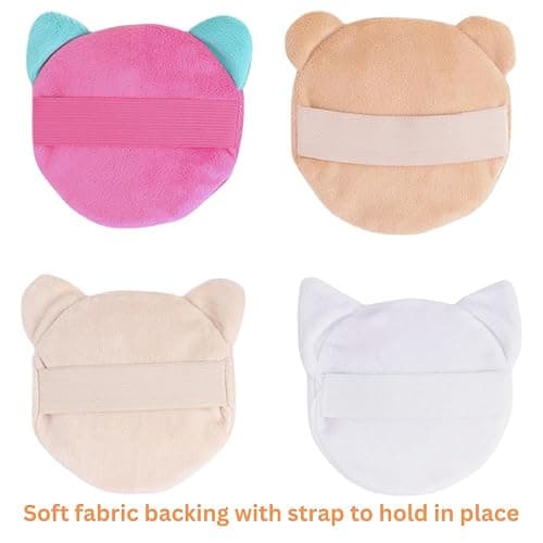 FOMI Ultra Strong Kids Hot Cold Ice Packs | 4 Pack | Soft Colorful Sleeves | Animal Designed Children Gel Bead Wrap | Pain Relief for Kids Boo Boos, Fever, Headaches | Strap to Hold in Place thumbnail 3