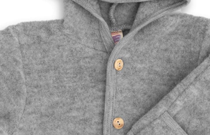 Engel Boy`s Pyjama Top Sweatshirt 100% Virgin Woll Organic Terry thumbnail 3