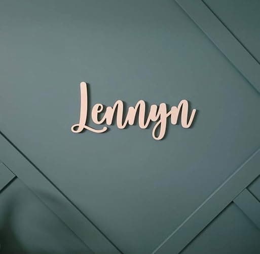 Personalized Name Sign | Custom Wooden Name Sign | Nursery Wall Decor | Interior Wall Hanging | Over Crib Sign | Nursery Baby Shower Gift thumbnail 7