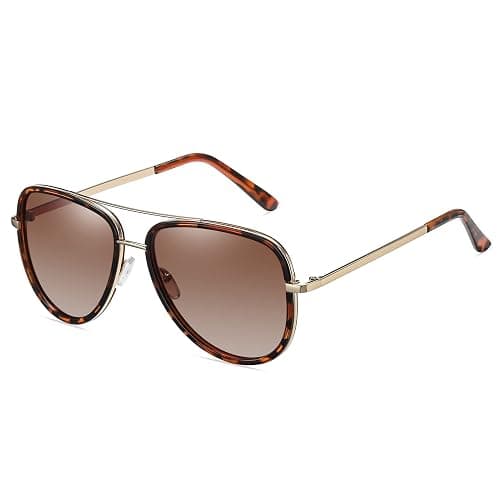 Polarized Aviator Sunglasses for Women - Image 1