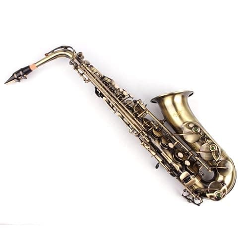 Karl Glaser Alt Saxophon Antik Bronce mit Koffer - Image 1