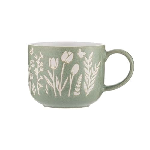 Mason Cash In The Meadow | (Green Tulip Mug) - Image 1