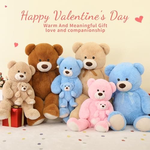 Big Teddy Bear with Baby thumbnail 2