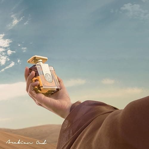 Arabian Oud Gift Set ROYAL OUD Profumo 85 ml e olio 12 ml | Cofanetto | Zafferano, Ambra, Muschio e Oud | Profumo legnoso e oud. thumbnail 3