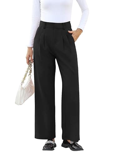 NIMIN High Waisted Work Pants for Women Business Casual Outfits 2025 Office Dress Pants Trousers with Pockets thumbnail 5