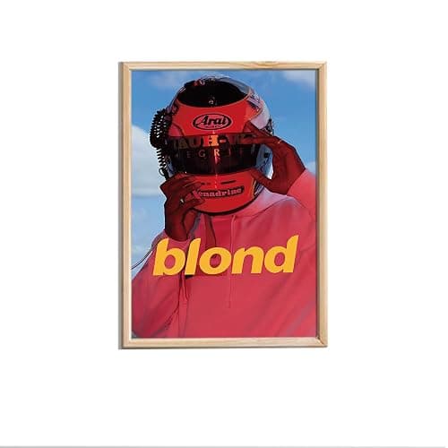LCFhome Poster Red Moto Blond Album Cover Posters 12 by 18 inch Music Posters for Room Bedroom Living Room Aesthetic Canvas Wall Art for Room Decor-Unframed thumbnail 2