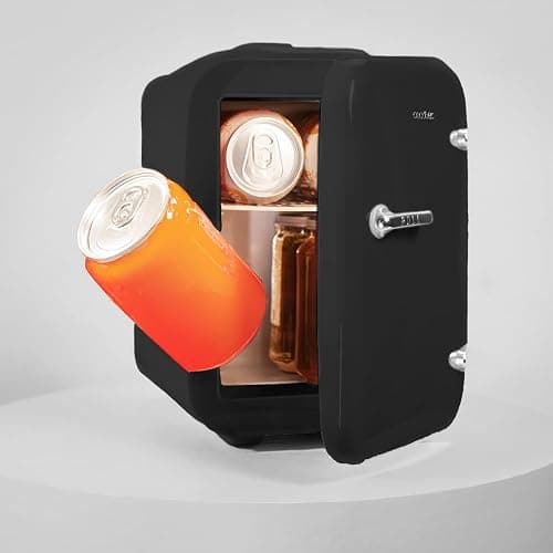 Cecotec Mini-Kühlschrank Bolero MiniCooling 4L Havanna Black, Betrieb mit 12V-220V, Kompatibel mit Auto und Wohnwagen, Kühl- und Heizfunktion, Temperaturbereich 5-65º, Einfacher Transport. thumbnail 2