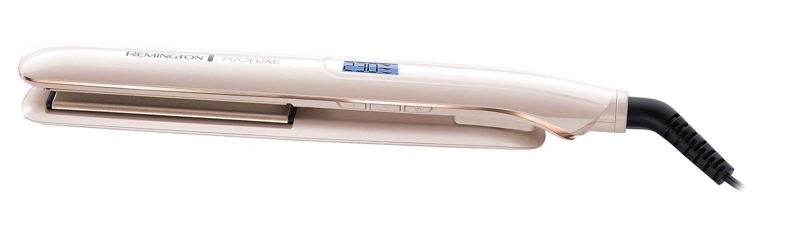 Remington Piastra per Capelli PROluxe - Tecnologia OPTIheat - Risultati di Styling di lunga durata in un solo movimento - Rivestimento ceramico Ultimate; Display LCD, 150-230°C, piastra capelli S9100 thumbnail 7