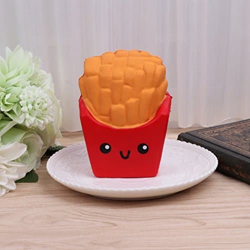 Slow Rising Squishy French Fries Toy, Cute Squeeze Toys for Kids, Easter Gifts for Girls & Boys, Sensory Fidget Squishies, Craft Kits for Ages 6-9, 8 & 10 Year Old Girl Birthday Gifts (Random One) thumbnail 7