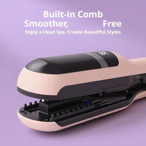 Cordless Split Ends Hair Trimmer, Automatic Damage Hair Clippers for Salon & Home, Quickly Removes Split Ends and Broken Hair Tips, Dead Ends Trimmer for Damaged,Dry, Brittle Hair (Pink) thumbnail 4