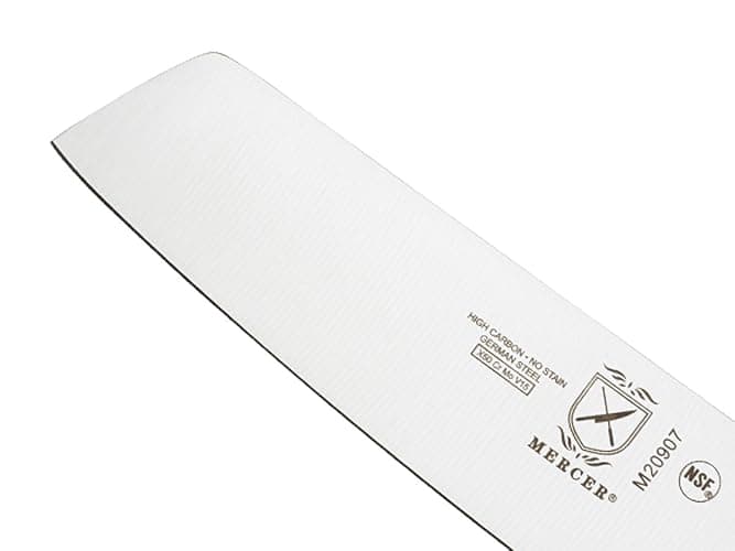 Mercer Culinary M20907 Genesis 7-Inch Nakiri Vegetable Knife,Black thumbnail 4
