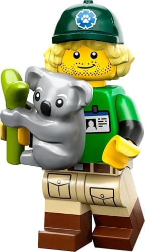 LEGO Collectable Minifigures Series 24 - Conservationist with Baby Koala 71037 (Bagged) - Image 1
