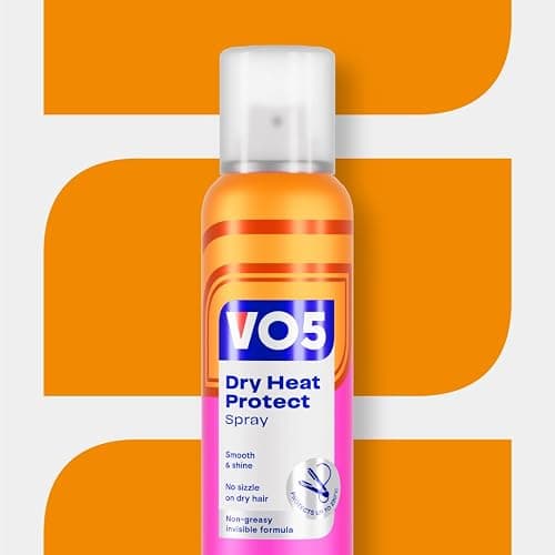 VO5 Dry Heat Protect Spray, 200ml | Protects up to 230°C, Restyle Between Washes, Smooth & Shine, Non-Greasy thumbnail 6
