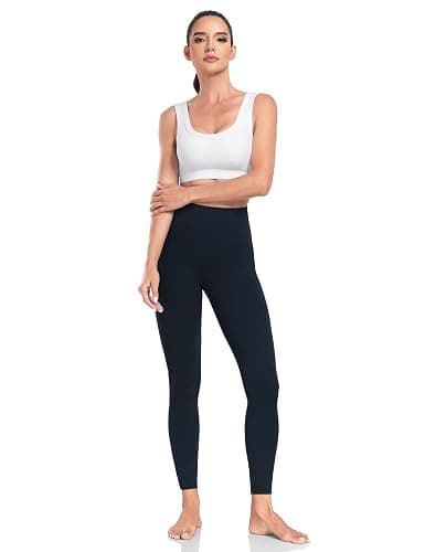 HeyNuts Yoga Pro Leggings 25'', Buttery Soft High Waisted 7/8 Lounge Yoga Pants thumbnail 5