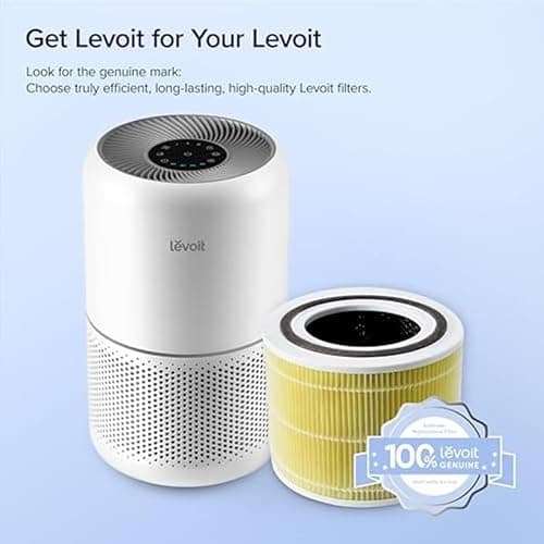 LEVOIT Core 300 und Core 300S Ersatzfilter gegen Gerüche von Haustier und Küche, HEPA Filter, hocheffizienter Aktivkohlefilter und Vorfilter, für Tierbesitzer Raucher Allergiker thumbnail 5