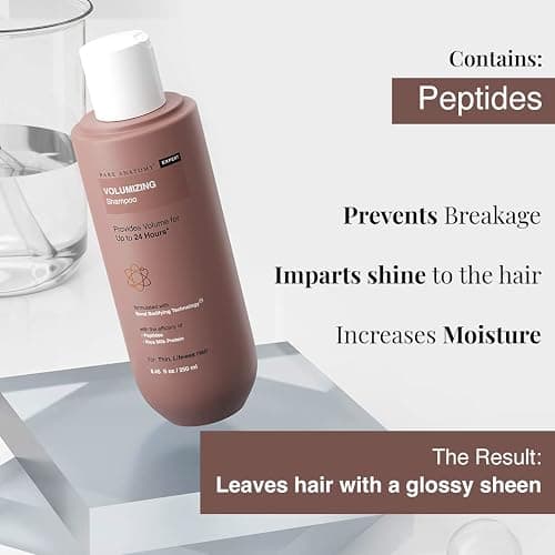 Bare Anatomy Volumizing Shampoo | For Fine Hair - Adds Lift & Body, Volumizing & Detangling Without Weighing Down | Paraben & Sulphate Free | Women & Men | 8.4 Ounce thumbnail 4