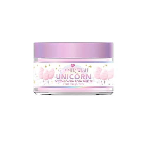 Glimmer Wish Whipped Body Butter for Women with Dry Skin – Shea & Coconut Moisturizer, Nourishing Body Cream for Women, Hydrating Lotion for Smooth, Soft Skin (Unicorn Cotton Candy) - Image 1