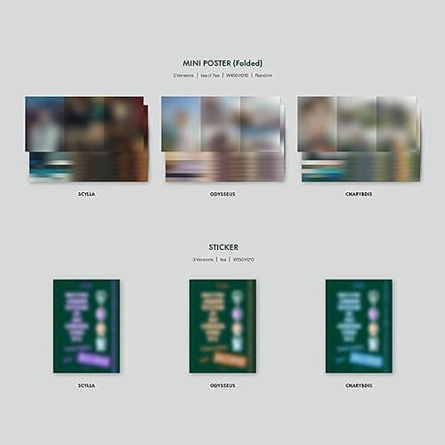 Enhypen – Dimensions: Dilemma Album + Pre-Order Benefit + Folded Poster + Extra Photocards Set (ODYSUS ver.) - Odysseus Ver. thumbnail 4