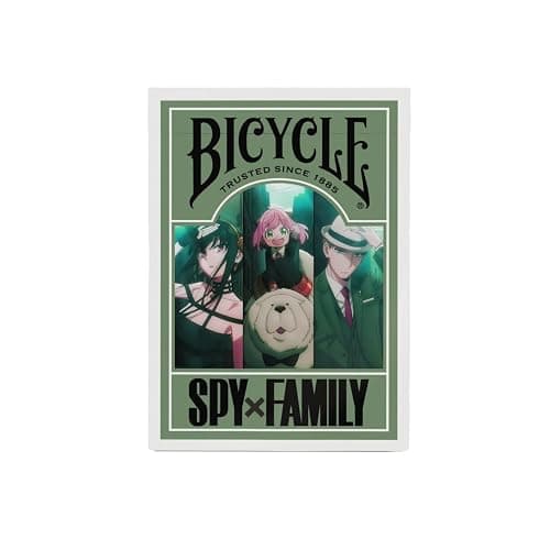 Bicycle Spy Family Collectible Standard 52 Deck of Cards, Poker Size, Anime Cartoon Gifts, Family & Kids Card Game Night thumbnail 3