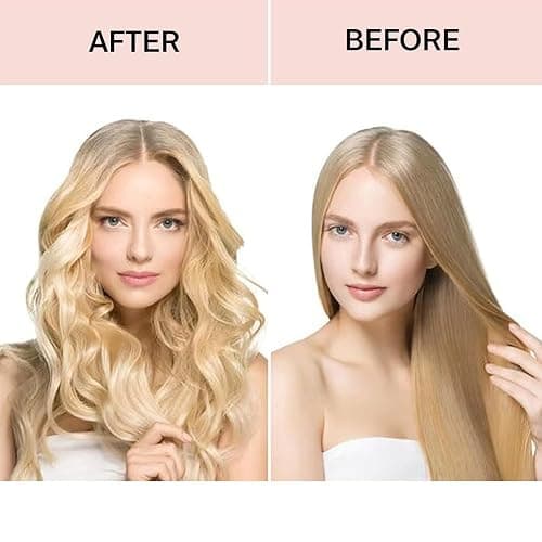 3Sets/6PCS Ariuvor New Satin Heatless Hair Curler,Hair Rollers for Heatless Curls with Hair Caps,Soft Heatless Curling Rod Headband for Long Hair,No Heat Curling to Sleep in Overnight (pink) thumbnail 3